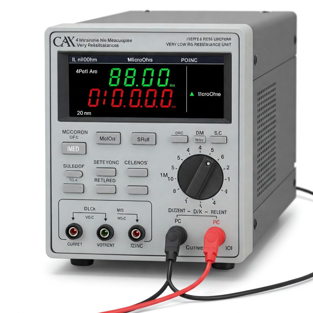 Unità elettrica per resistenze molto basse