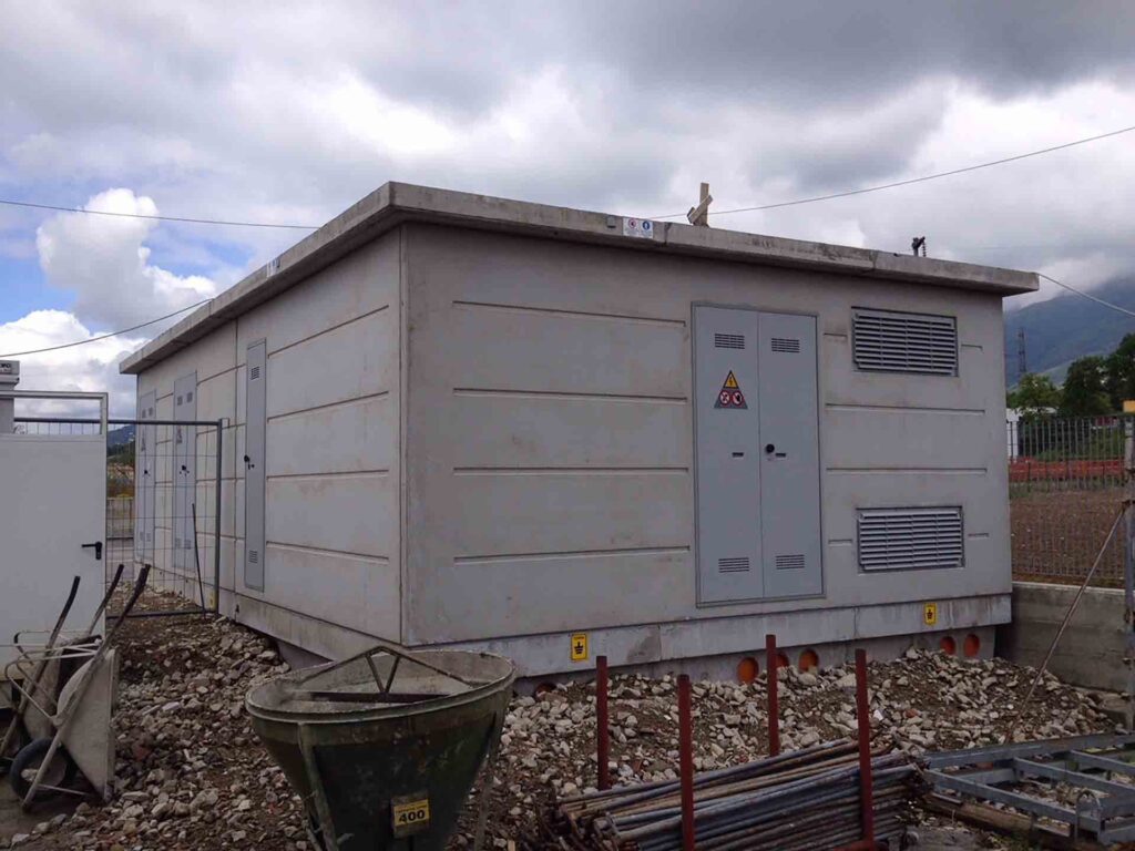Cabine prefabbricate a pannelli