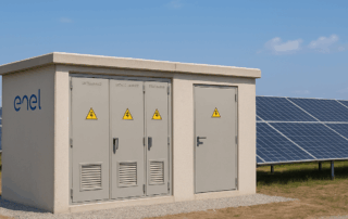 Cabina elettrica fotovoltaico