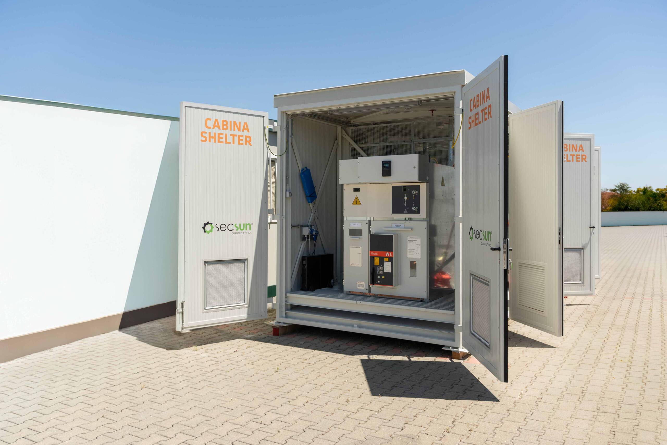 Cabina elettrica completa