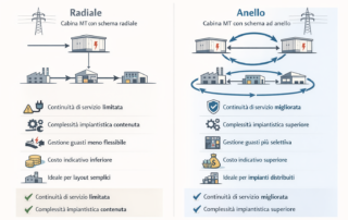 Cabina MT radiale vs cabina in anello (2)