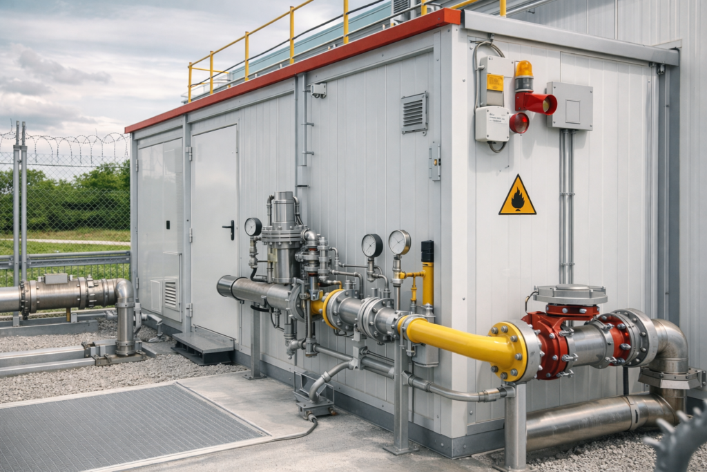cabina gas prefabbricata per poli produttivi (2)