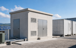 Cabina prefabbricata per BESS (1)