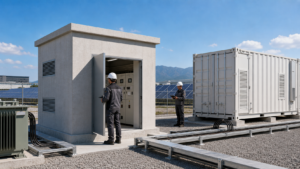 Cabina prefabbricata per BESS (2)