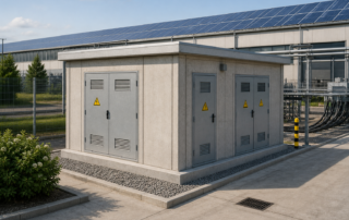 Cabina prefabbricata per fotovoltaico industriale (1)